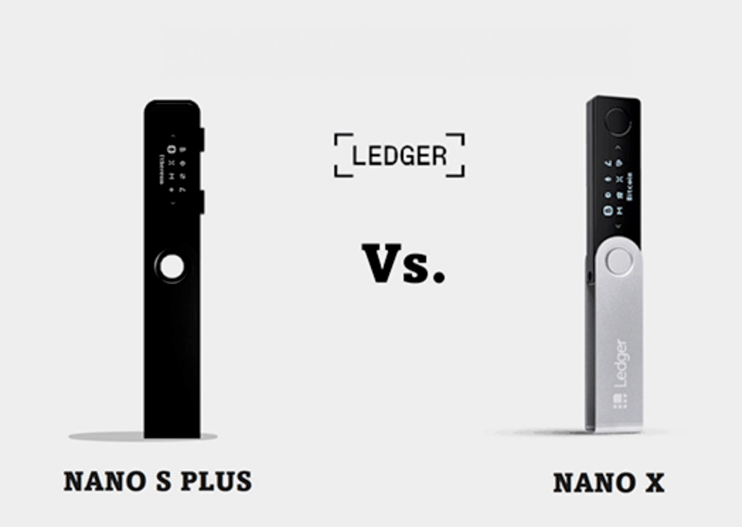 Nano S plus vs Nano X